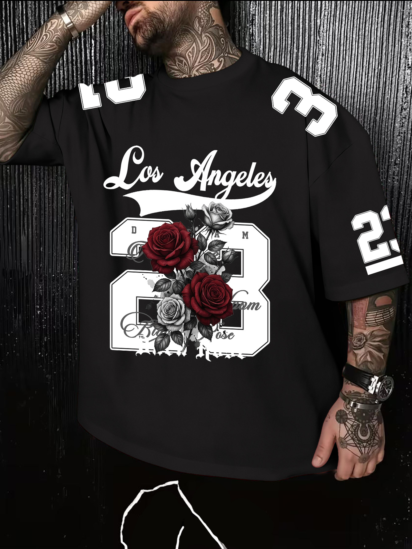 Street Fashion Los Angeles - Men's American Retro Los Angeles 23