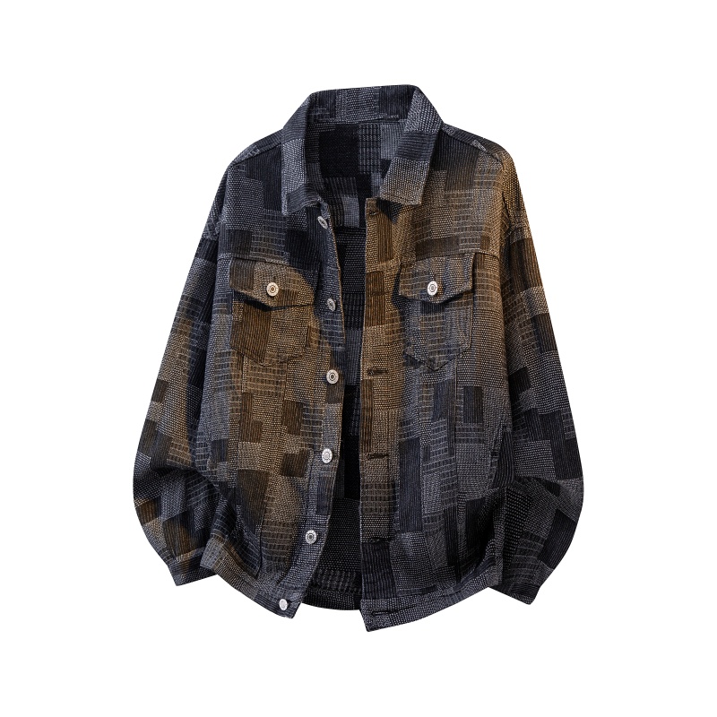 Street Fashion Jacket Men - 2026 Spring Men Washed Denim Jacket