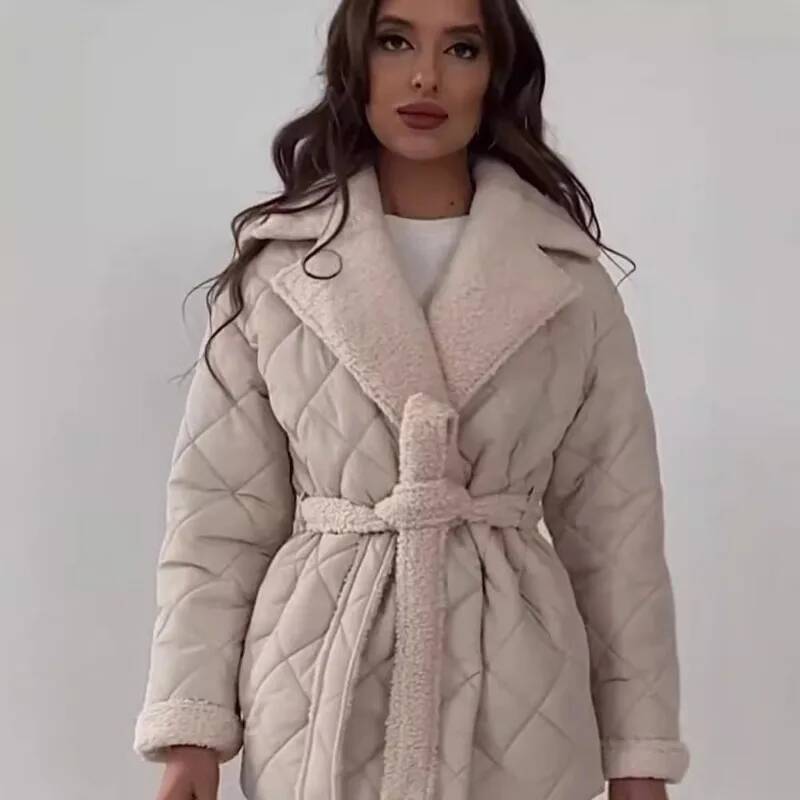 Elegant Quilted With Faux Fur  - Street Fashion Fall 2025 review and price
