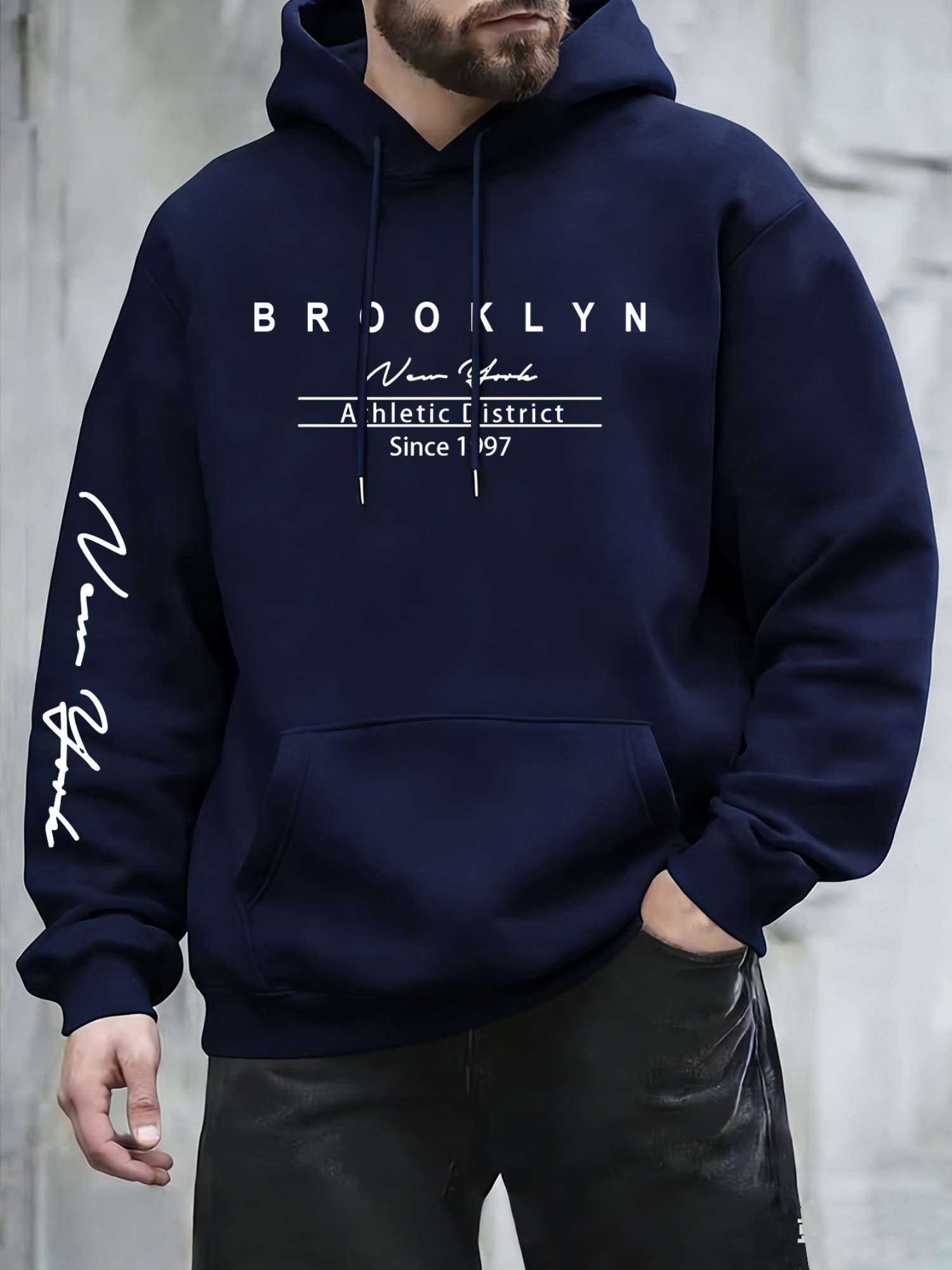 Urban fashion men's hoodie on  - Street Fashion Of New York review and price