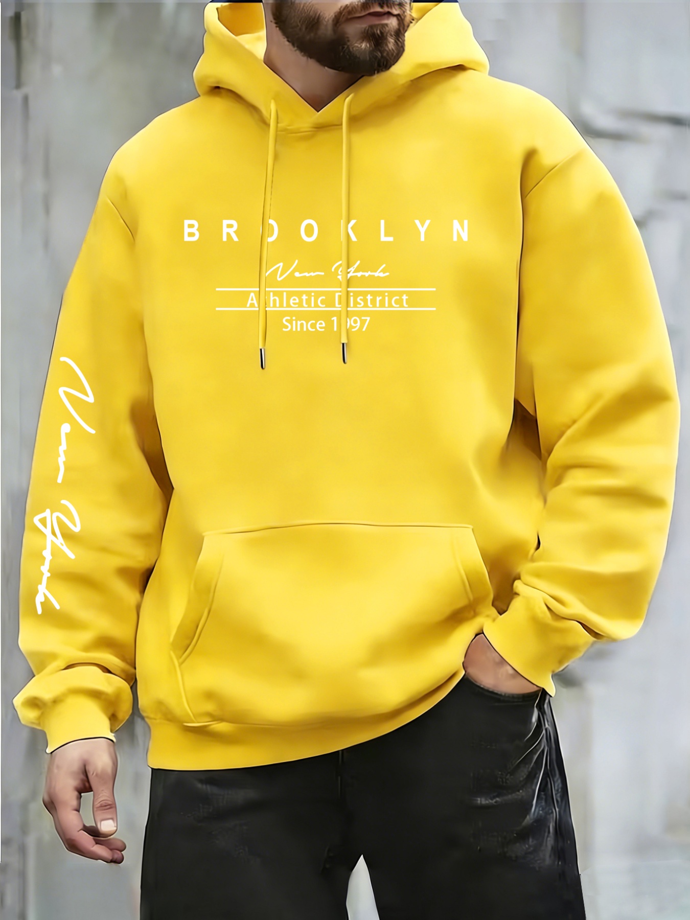 Urban fashion men's hoodie on  - Street Fashion Of New York review and price