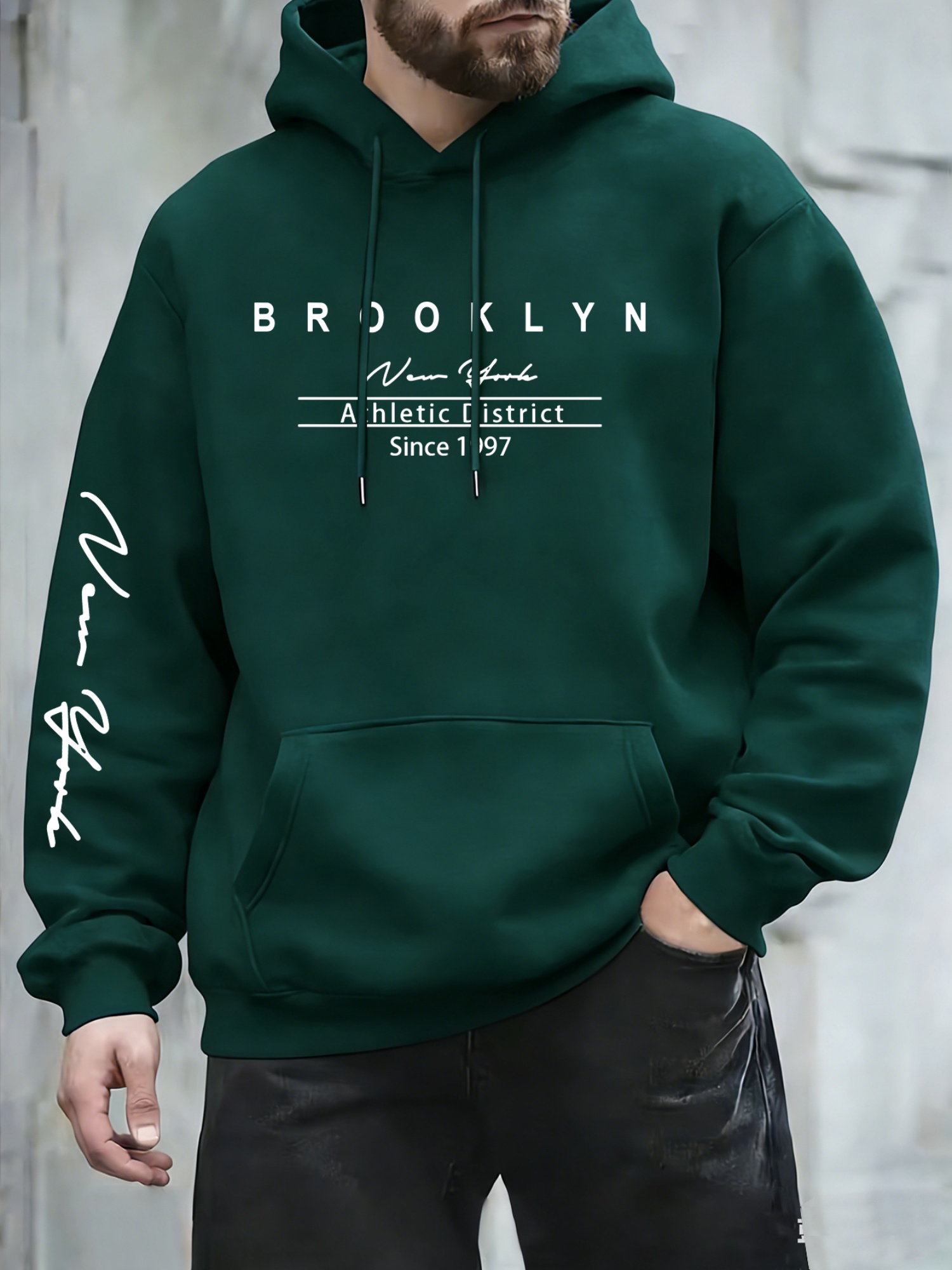 Urban fashion men's hoodie on  - Street Fashion Of New York review and price