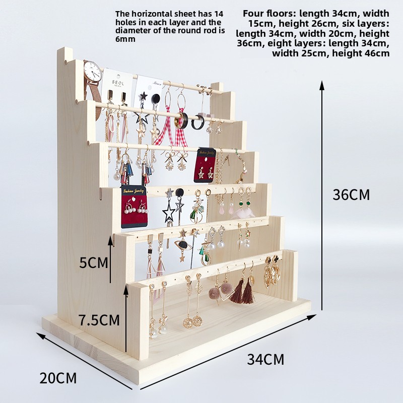  Wood Earring Display Stand De - Street Fashion Vendors review and price