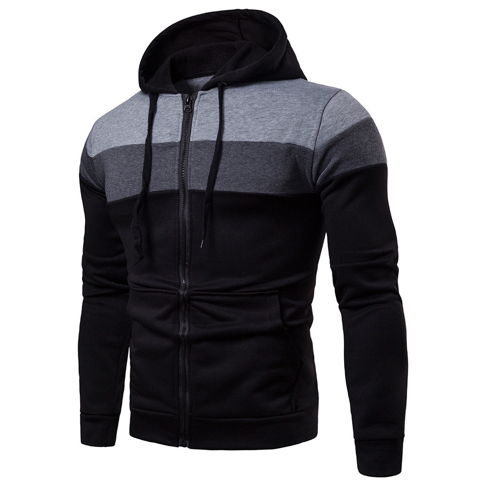 2025 Men's Patchwork Hoodie Ou - Street Fashion Fall 2025 review and price