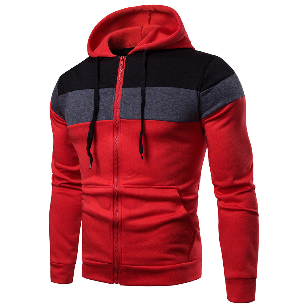 2025 Men's Patchwork Hoodie Ou - Street Fashion Fall 2025 review and price