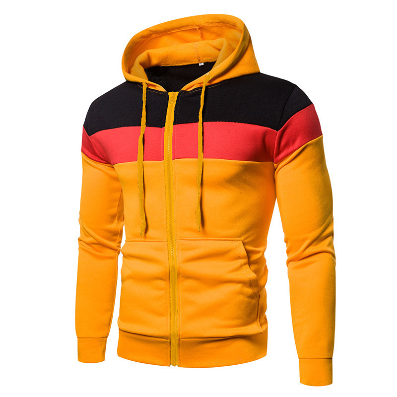 2025 Men's Patchwork Hoodie Ou - Street Fashion Fall 2025 review and price