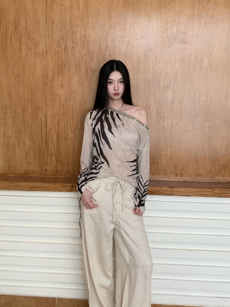 CHEERART Zebra Off Shoulder De - Street Fashion Fall 2025 review and price