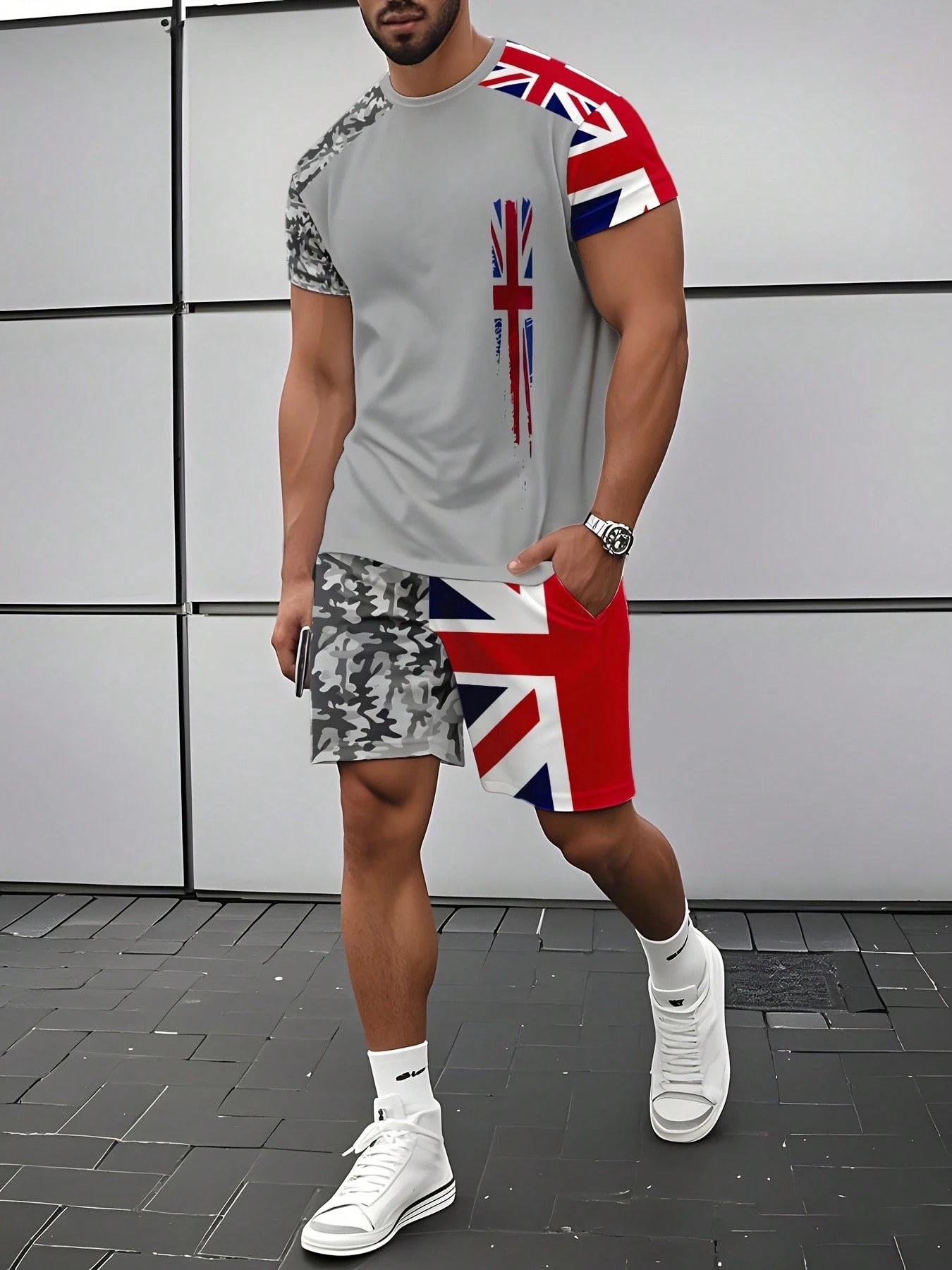 2026 Summer New Men's Short-Sl - Street Fashion Summer 2026 review and price