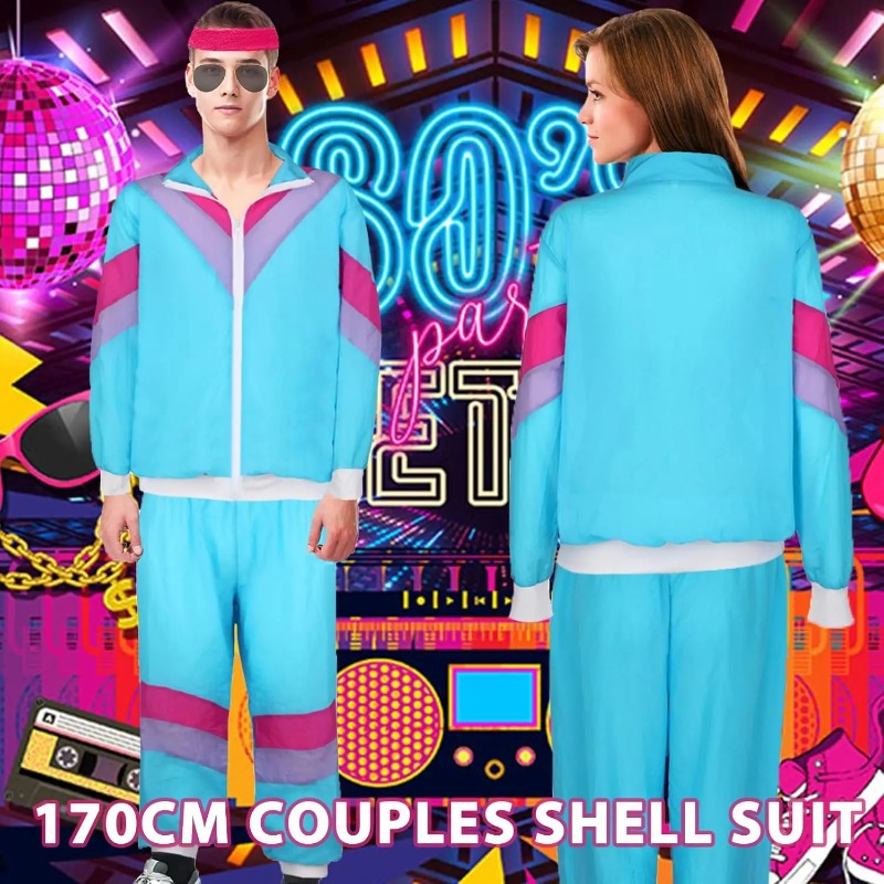 80s 90s Fancy Dress Costumes f - Street Fashion Jacket Men review and price