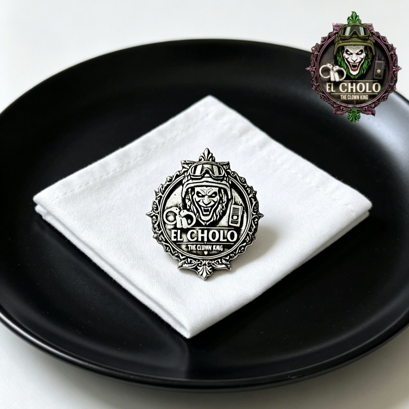 Custom Clown Logo Brooch Perso - Street Fashion Hats review and price