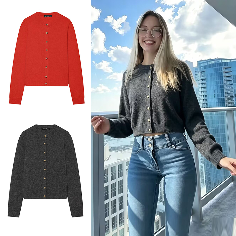 Women's Autumn Cardigan Sweate - Street Fashion Youth review and price