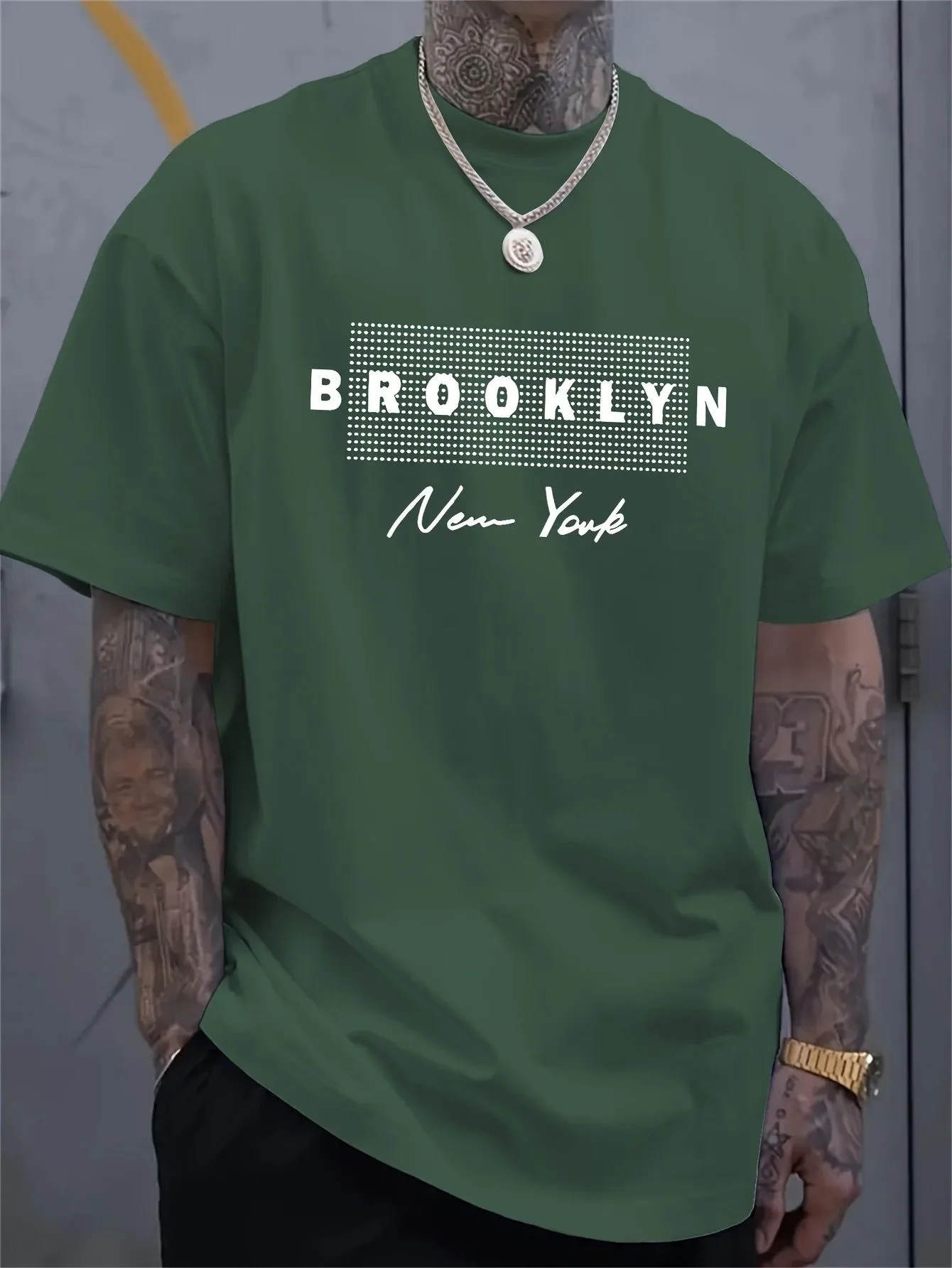 Men's New York Letter Printed  - Street Fashion Of New York review and price