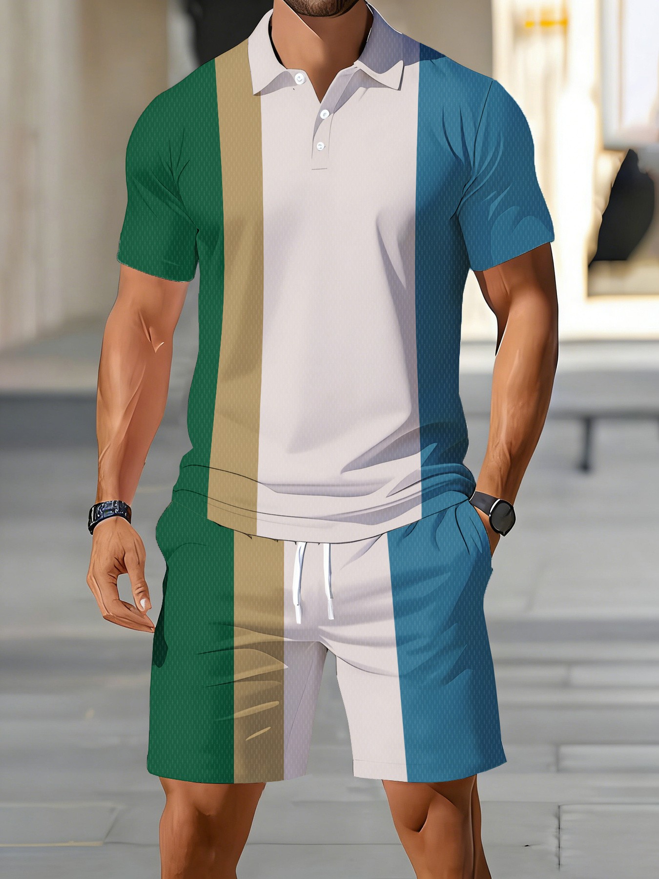 2026 Summer New Men's Polo Shi - Street Fashion Summer 2026 review and price