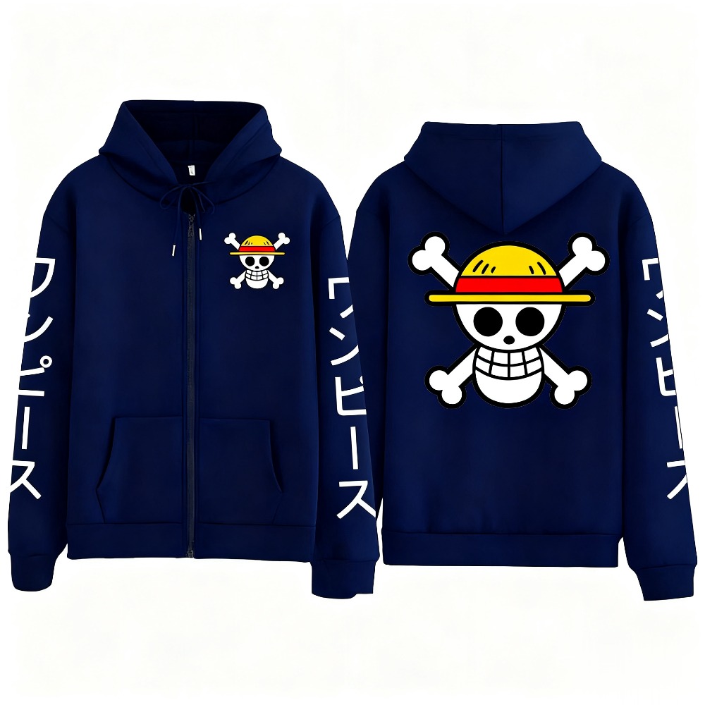 New Oversized One Piece Luffy  - Street Fashion Jacket Men review and price