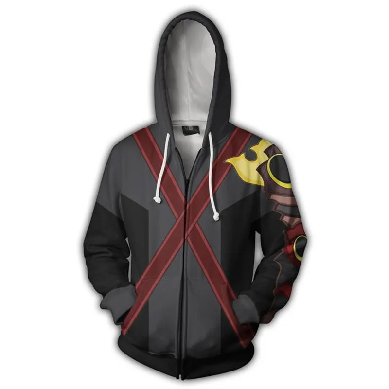 Kingdom Hearts Hoodie Anime Ga - Street Fashion Jacket Men review and price