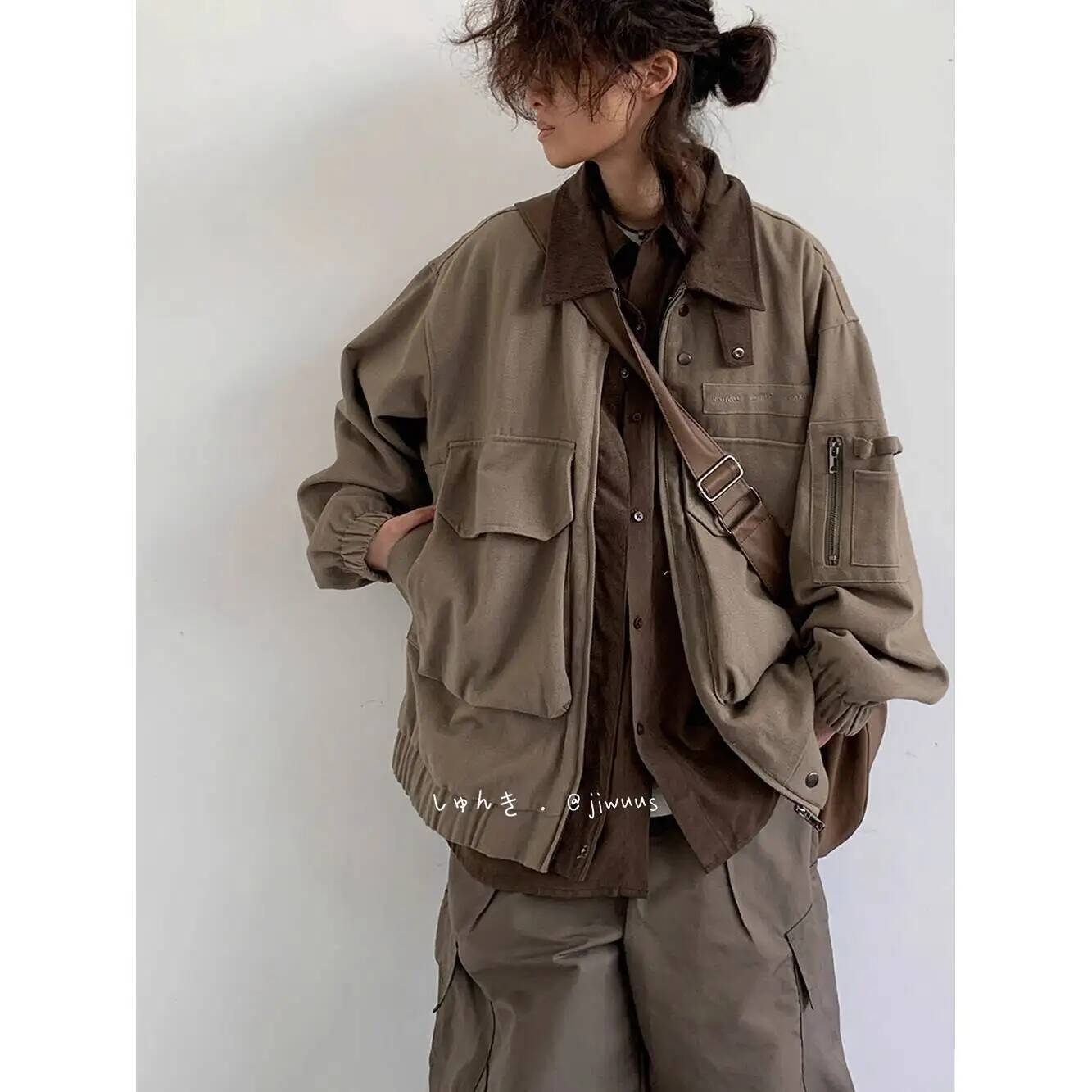 Man Jacket Spring Autumn Loose - Street Fashion Jacket Men review and price