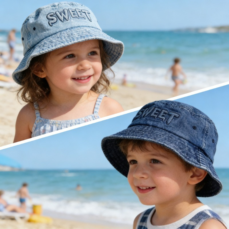 Japanese Retro Kids Bucket Hat - Street Fashion Hats review and price