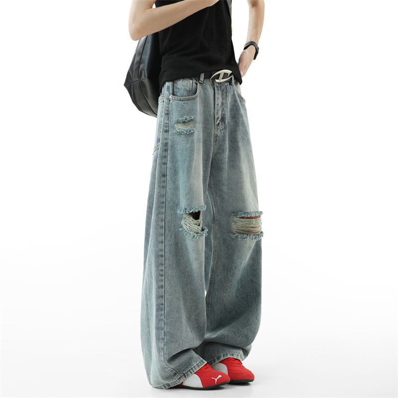 Ripped Jeans Men 2025 Autumn N - Street Fashion Fall 2025 review and price
