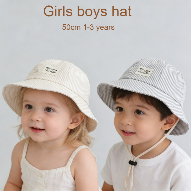 Baby Kids Cute Sun Hat 50cm 1- - Street Fashion Hats review and price