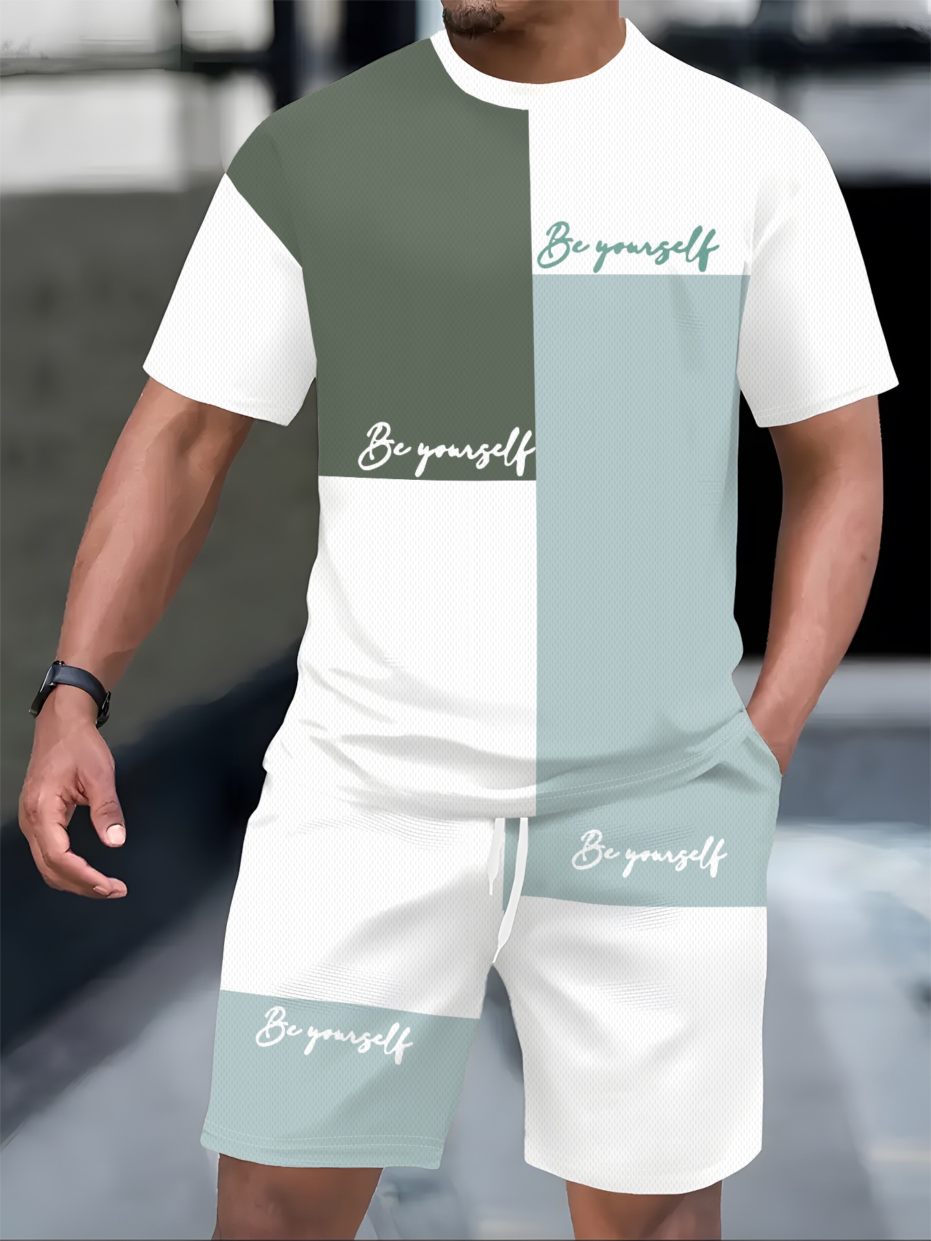 2026 Summer New Men's Short-Sl - Street Fashion Summer 2026 review and price