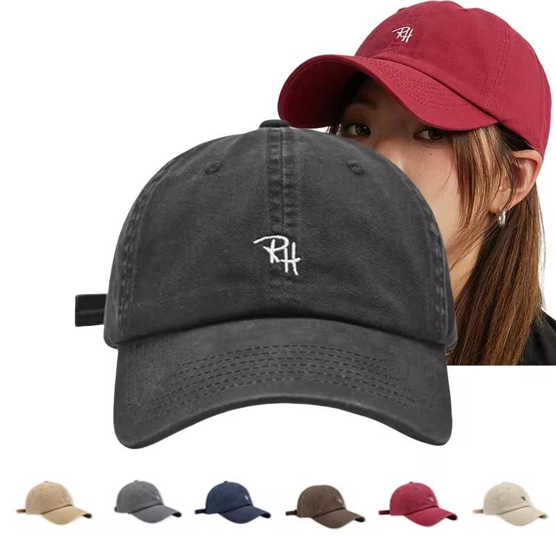RH Letter Embroidery Baseball  - Street Fashion Hats review and price