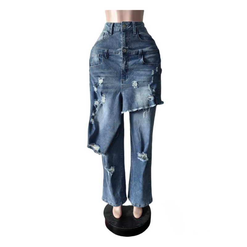 Fashion Denim Pants Women Stre - Street Fashion Fall 2025 review and price