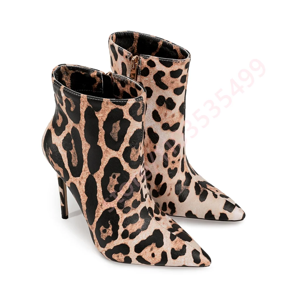 2025 Women's Pointed-Toe Leopa - Street Fashion Fall 2025 review and price