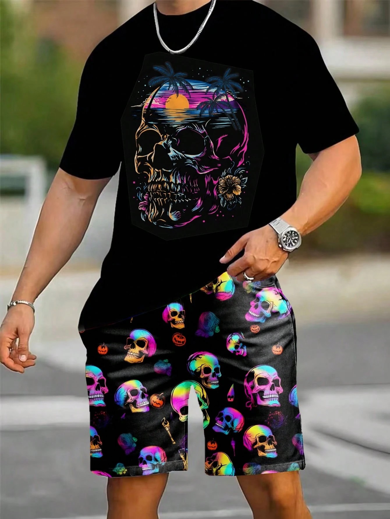 2026 Summer New Men's Short-Sl - Street Fashion Summer 2026 review and price