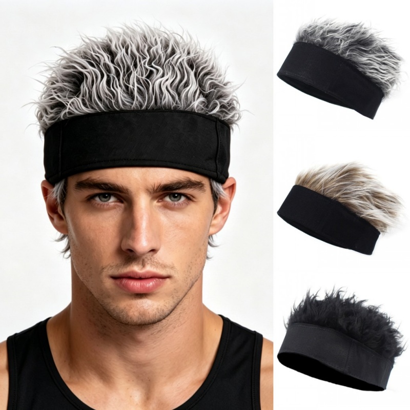 Synthetic Wig Short Hair Beani - Street Fashion Hats review and price