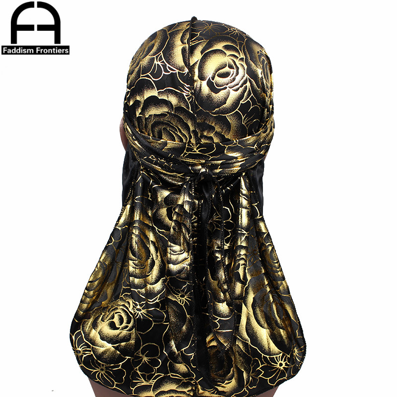 Custom Men's Print Silky Durag - Street Fashion Hats review and price