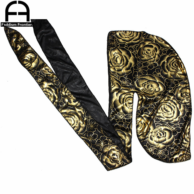 Custom Men's Print Silky Durag - Street Fashion Hats review and price
