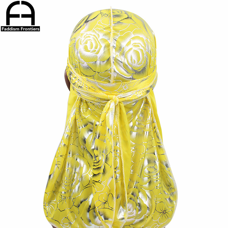 Custom Men's Print Silky Durag - Street Fashion Hats review and price