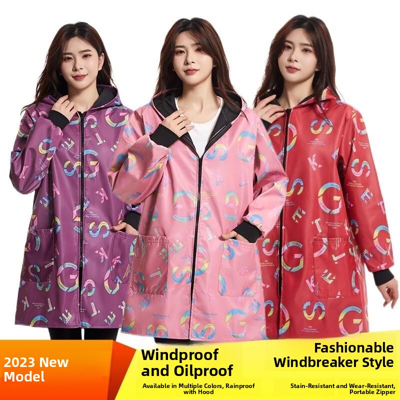 plus Size Raincoat Jacket Thic - Street Fashion Vendors review and price