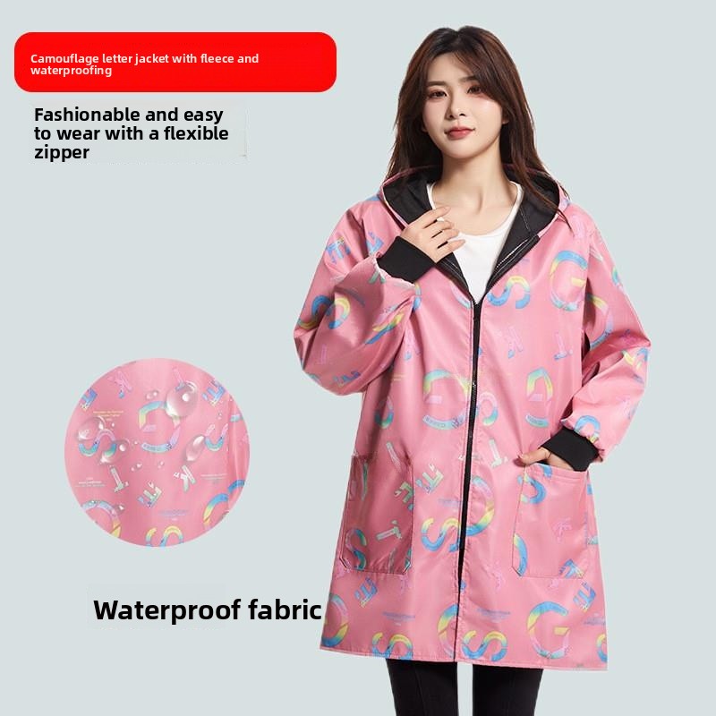 plus Size Raincoat Jacket Thic - Street Fashion Vendors review and price