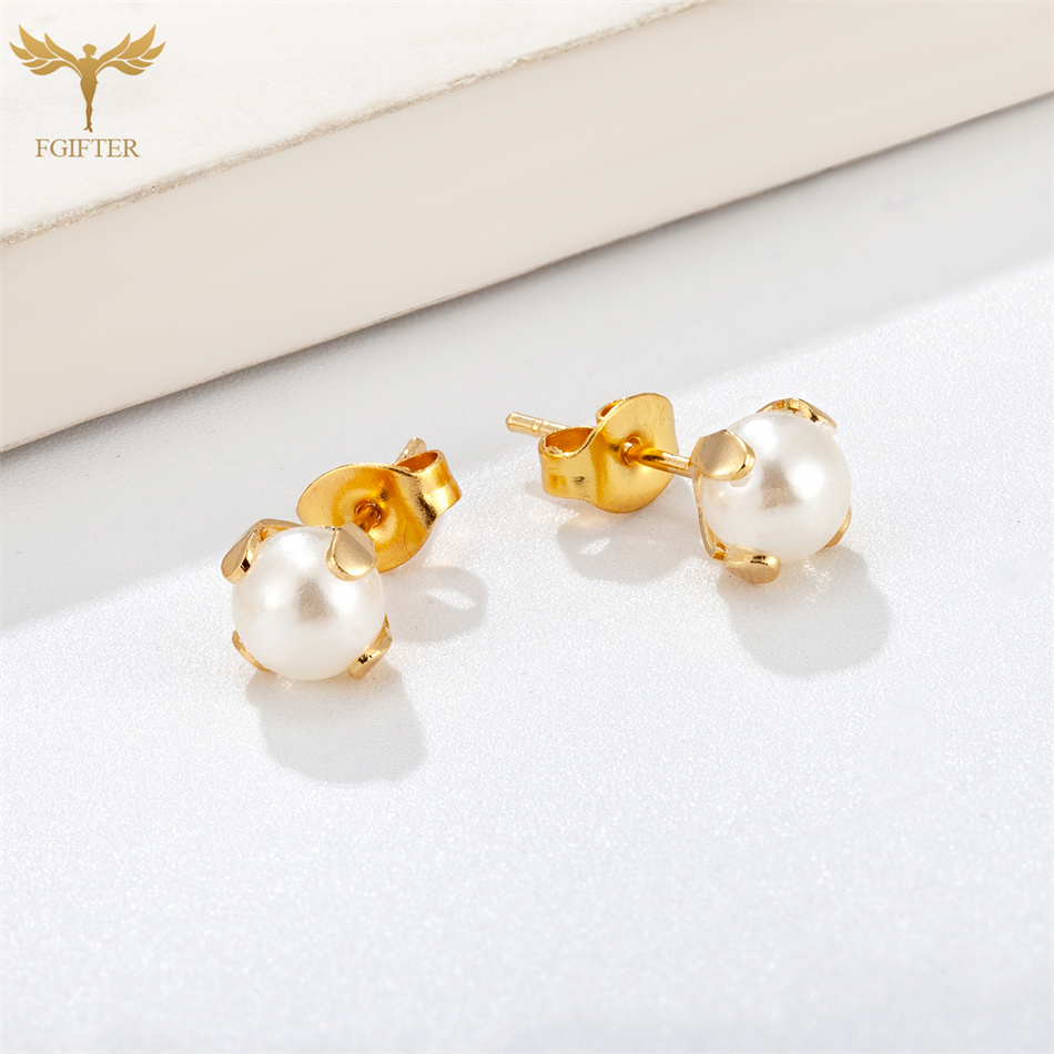 12 Pairs Pack Pearl Stud Earri - Street Fashion Vendors review and price